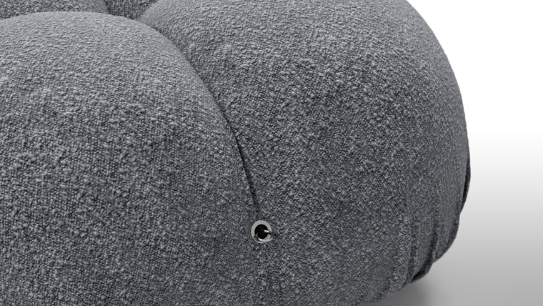 INFINITE POSSIBILITIES | The generous form and soft shapes create a sofa that begs to be sat on, and the sectional design of the Bellini creates endless possibilities. Inspired by the spirit of lounging and socializing, the Bellini is truly a shape-shifter, adapting to every space and need.
