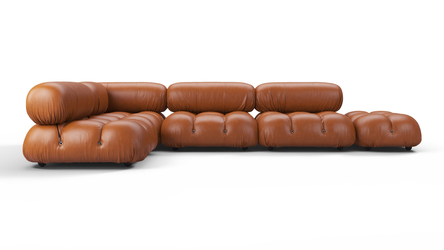 STYLISH SECTIONAL | With the Bellini’s sectional design, you can create a sofa that suits your space. The soft curves of each carefully crafted cushion create a luxurious and comfortable seat for the ultimate in stylish comfort.
