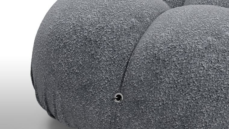 INFINITE POSSIBILITIES | The generous form and soft shapes create a sofa that begs to be sat on, and the sectional design of the Bellini creates endless possibilities. Inspired by the spirit of lounging and socializing, the Bellini is truly a shape-shifter, adapting to every space and need.
