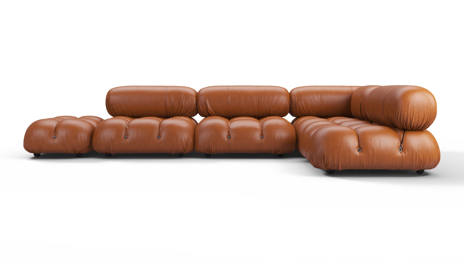 STYLISH SECTIONAL | With the Bellini’s sectional design, you can create a sofa that suits your space. The soft curves of each carefully crafted cushion create a luxurious and comfortable seat for the ultimate in stylish comfort.
