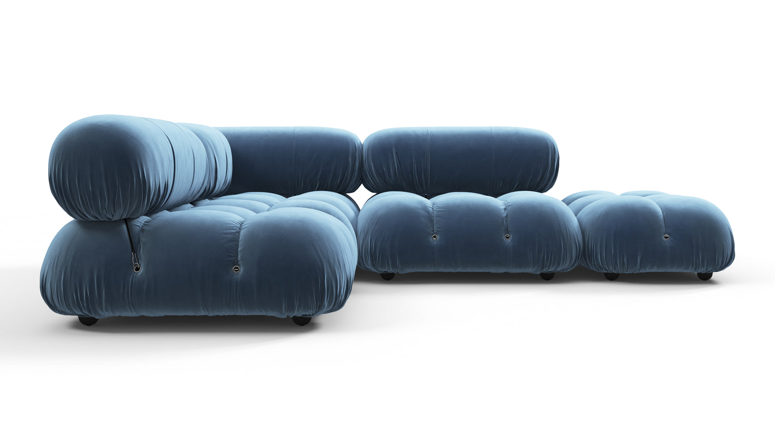 Stylish Sectional | With the Bellini’s sectional design, you can create a sofa that suits your space. The soft curves of each carefully crafted cushion create a luxurious and comfortable seat for the ultimate in stylish comfort.

