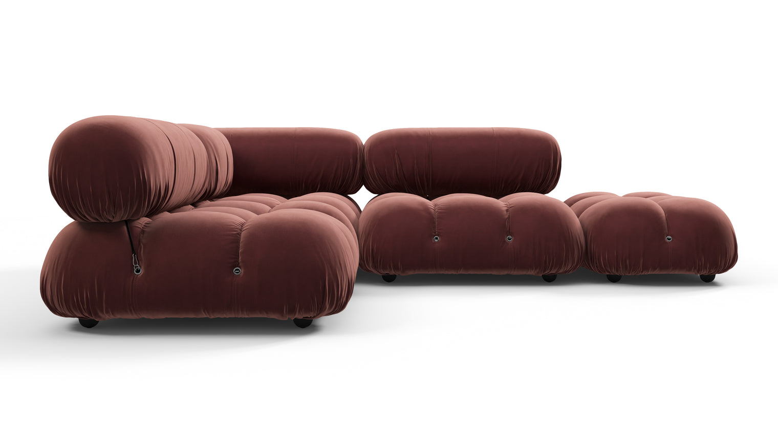 STYLISH SECTIONAL | With the Bellini’s sectional design, you can create a sofa that suits your space. The soft curves of each carefully crafted cushion create a luxurious and comfortable seat for the ultimate in stylish comfort.
