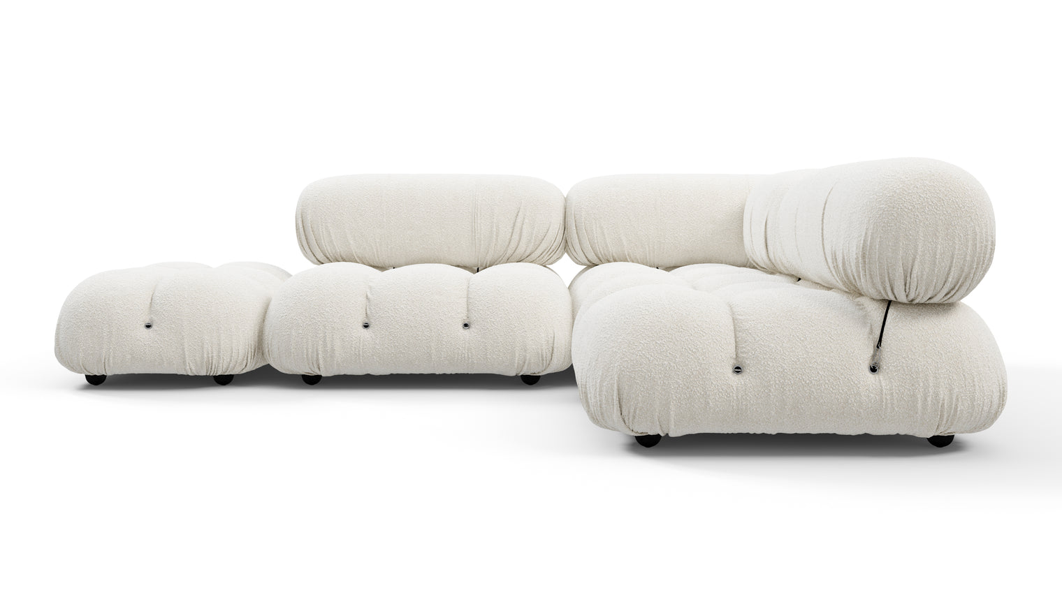 Stylish Sectional | With the Bellini’s sectional design, you can create a sofa that suits your space. The soft curves of each carefully crafted cushion create a luxurious and comfortable seat for the ultimate in stylish comfort.

