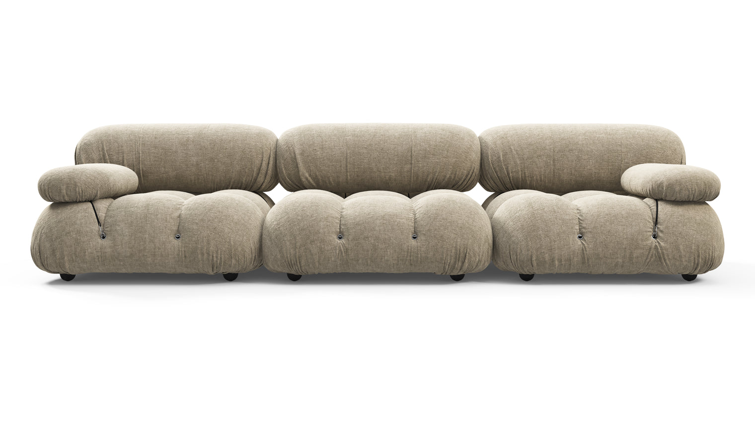STYLISH SECTIONAL | With the Bellini’s sectional design, you can create a sofa that suits your space. The soft curves of each carefully crafted cushion create a luxurious and comfortable seat for the ultimate in stylish comfort.
