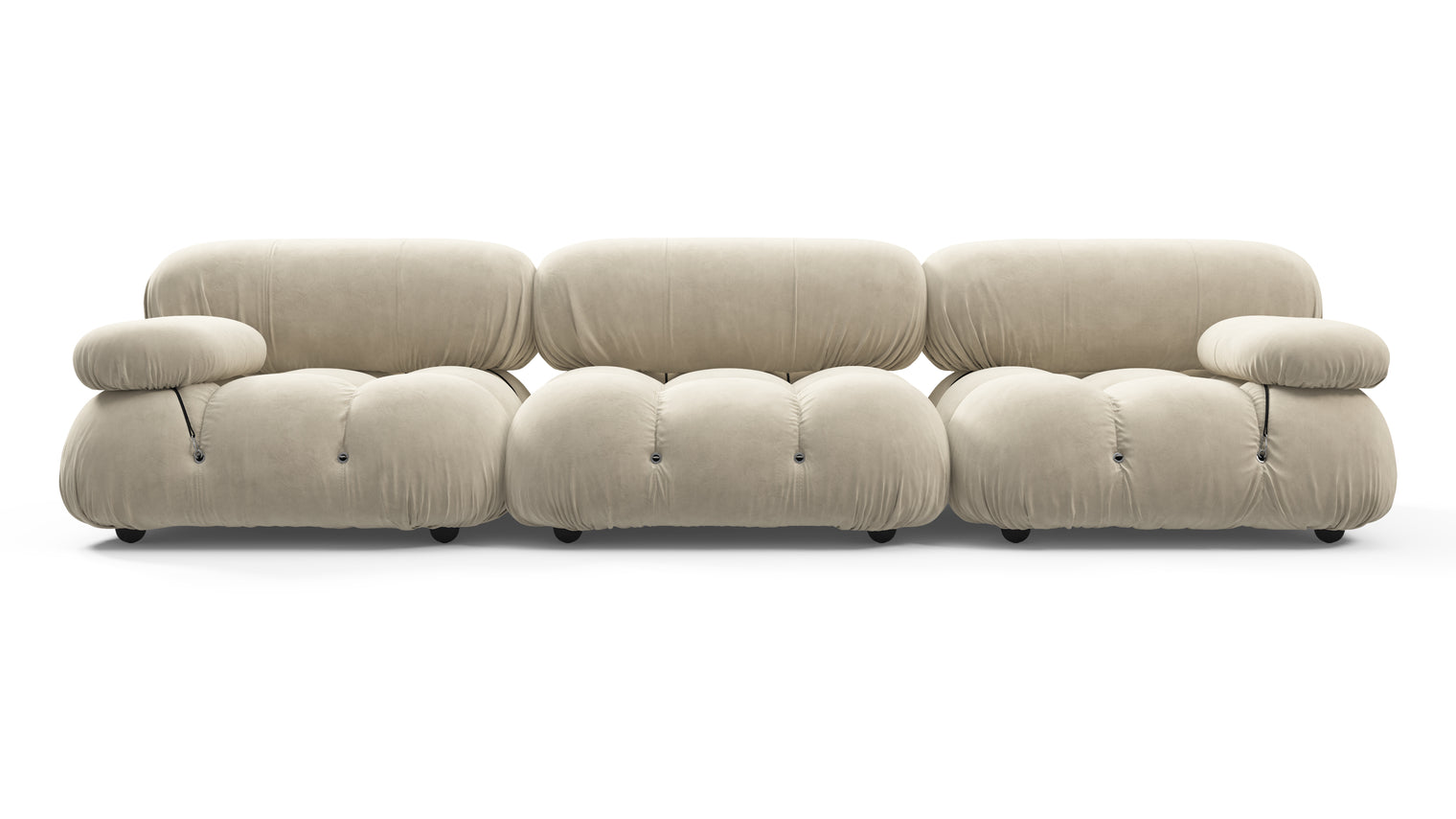 STYLISH SECTIONAL | With the Bellini’s sectional design, you can create a sofa that suits your space. The soft curves of each carefully crafted cushion create a luxurious and comfortable seat for the ultimate in stylish comfort.
