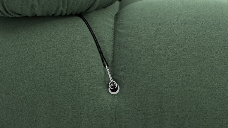 INFINITE POSSIBILITIES | The generous form and soft shapes create a sofa that begs to be sat on, and the sectional design of the Bellini creates endless possibilities. Inspired by the spirit of lounging and socializing, the Bellini is truly a shape-shifter, adapting to every space and need.
