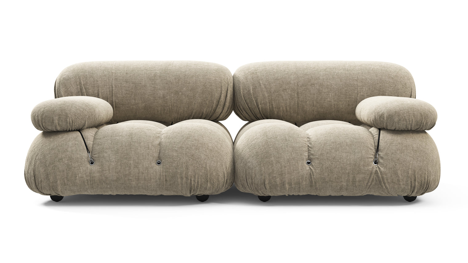 STYLISH SECTIONAL | With the Bellini’s sectional design, you can create a sofa that suits your space. The soft curves of each carefully crafted cushion create a luxurious and comfortable seat for the ultimate in stylish comfort.
