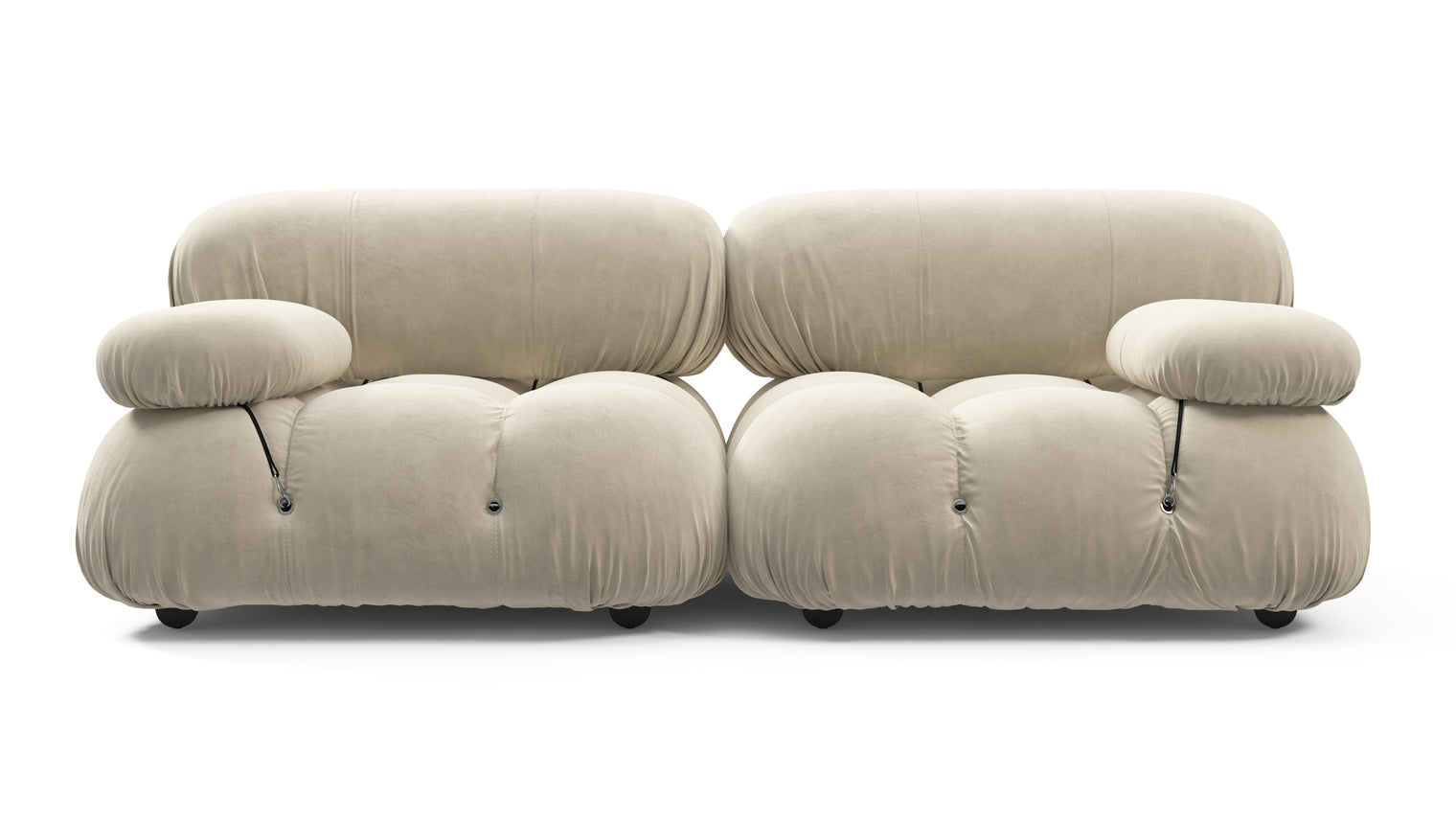 STYLISH SECTIONAL | With the Bellini’s sectional design, you can create a sofa that suits your space. The soft curves of each carefully crafted cushion create a luxurious and comfortable seat for the ultimate in stylish comfort.
