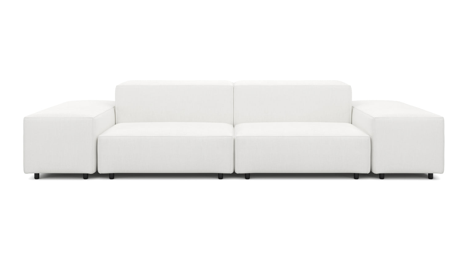 Unparalleled Comfort | Sink into a world of pure comfort as you lounge on the Extrasoft Sofa. Its plush, oversized cushions are filled with the highest quality materials, providing an irresistibly soft and supportive seating experience. Whether you're watching a movie, reading a book, or simply unwinding after a long day, this sofa offers an oasis of relaxation.
