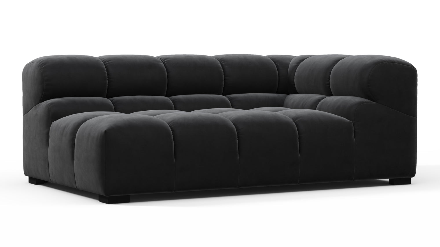 MODULAR MASTERPIECE | A modern take on 70s design, this cloud-like sectional is all about leisurely lounging. Its relaxed, playful aesthetic is adored around the world.
