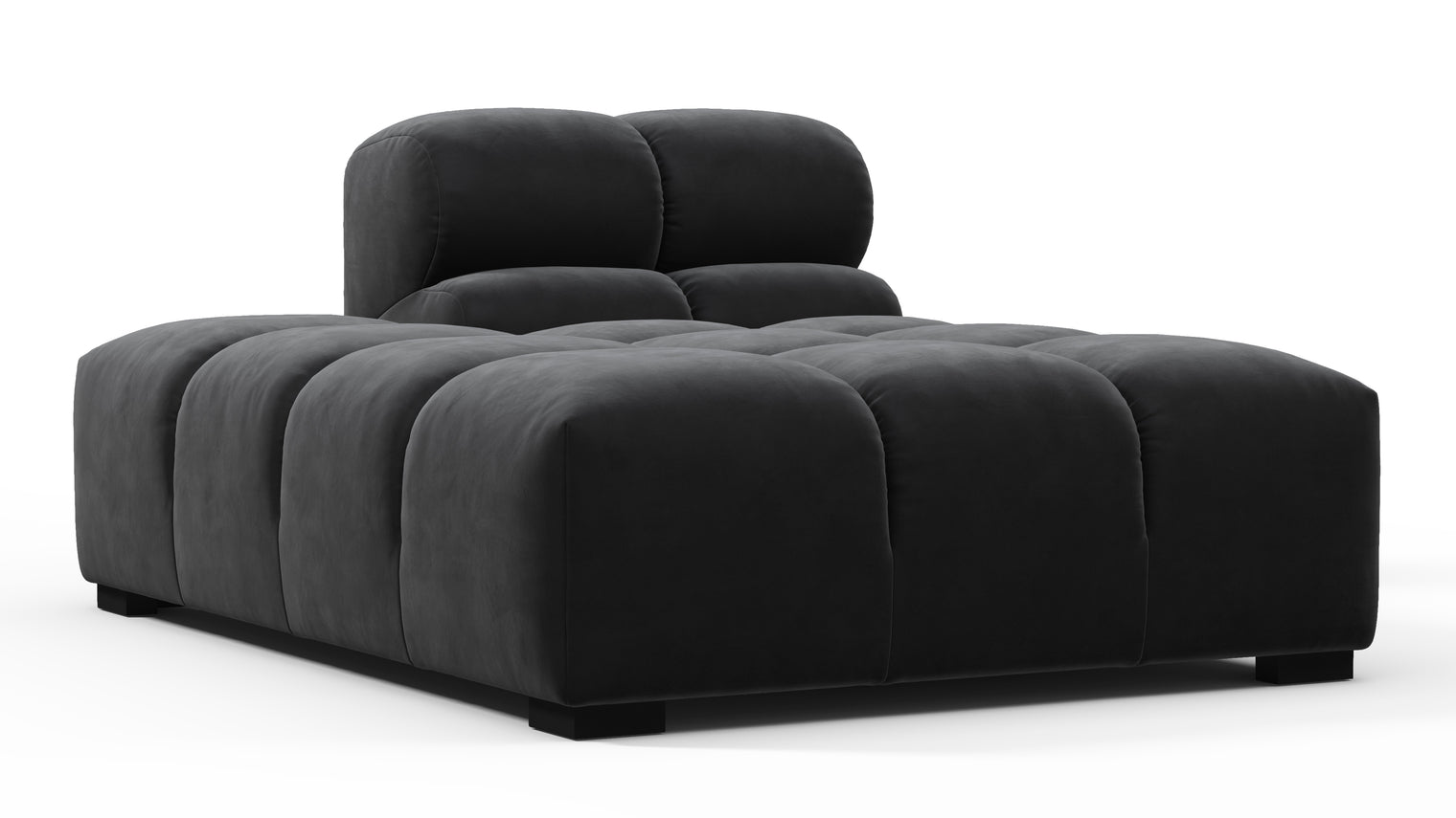 MODULAR MASTERPIECE | A modern take on 70s design, this cloud-like sectional is all about leisurely lounging. Its relaxed, playful aesthetic is adored around the world.
