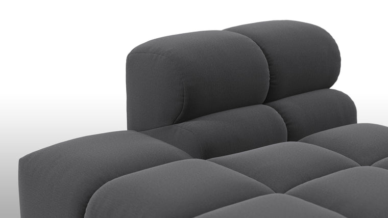 STYLISH SILHOUETTE | Striking the perfect balance between relaxed and refined, the hallmarks of the Tufty are its restrained curves and contours. Equally at home in contemporary and retro settings, this versatile piece will draw the eye and invite you in.
