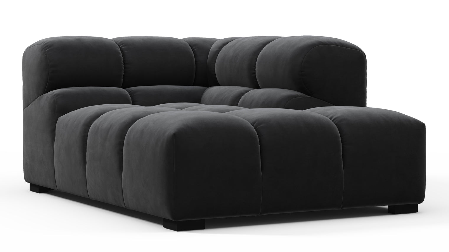 MODULAR MASTERPIECE | A modern take on 70s design, this cloud-like sectional is all about leisurely lounging. Its relaxed, playful aesthetic is adored around the world.
