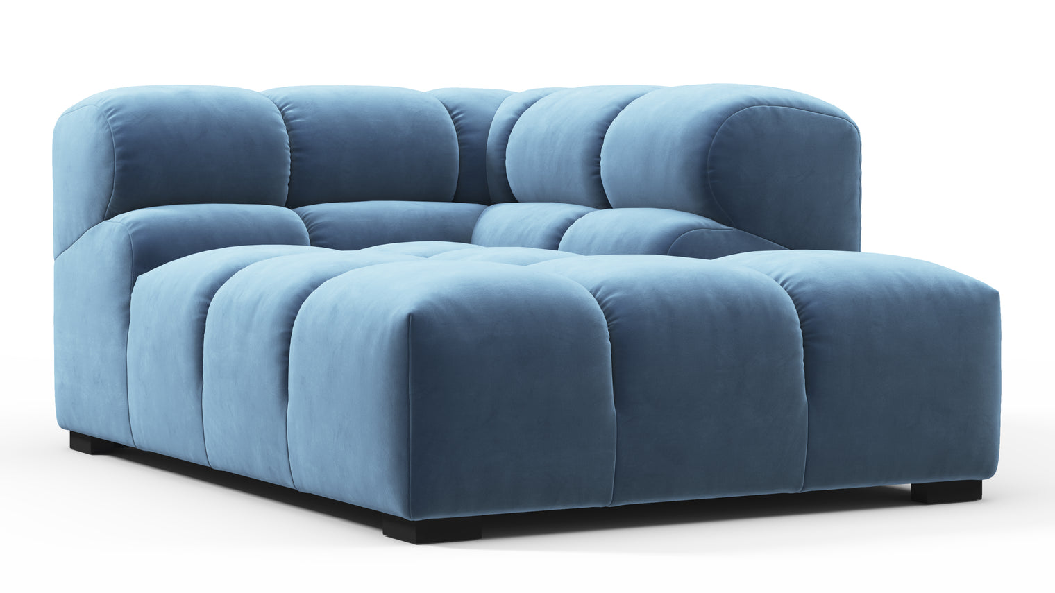 MODULAR MASTERPIECE | A modern take on 70s design, this cloud-like sectional is all about leisurely lounging. Its relaxed, playful aesthetic is adored around the world.
