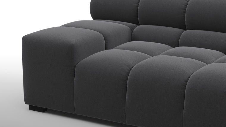 STYLISH SILHOUETTE | Striking the perfect balance between relaxed and refined, the hallmarks of the Tufty are its restrained curves and contours. Equally at home in contemporary and retro settings, this versatile piece will draw the eye and invite you in.
