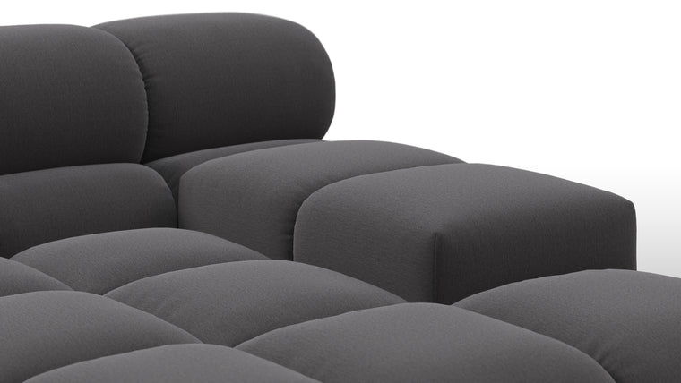 STYLISH SILHOUETTE | Striking the perfect balance between relaxed and refined, the hallmarks of the Tufty are its restrained curves and contours. Equally at home in contemporary and retro settings, this versatile piece will draw the eye and invite you in.
