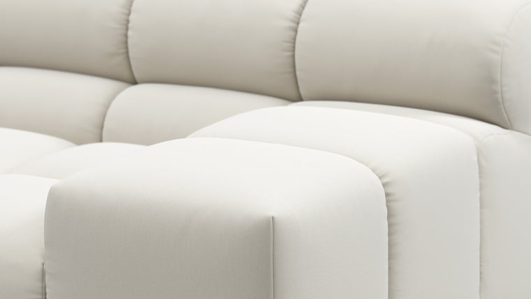MODULAR MASTERPIECE | A modern take on 70s design, this cloud-like sectional is all about leisurely lounging. Its relaxed, playful aesthetic is adored around the world.
