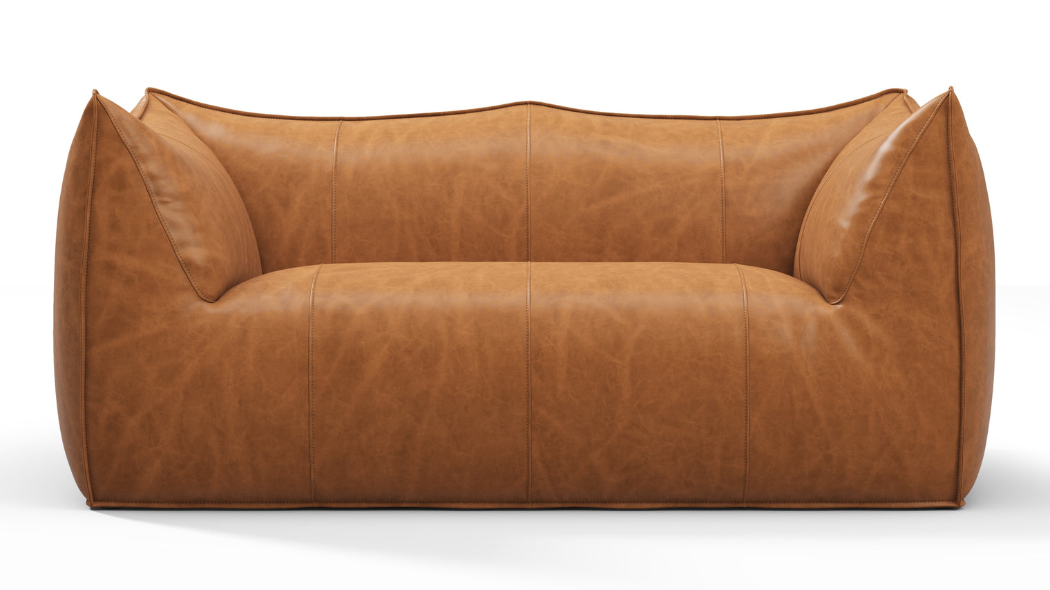 SCULPTURAL SEAT | Crafted with the utmost attention to detail, this sofa showcases exceptional craftsmanship and luxurious materials. The premium upholstery adds a touch of elegance and texture, with the carefully tailored contours and seamless stitching exemplifying the dedication to perfection that defines products from Interior Icons.

