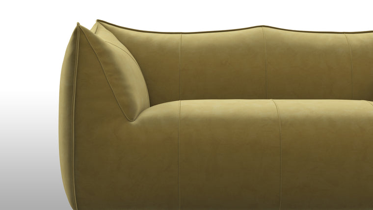 Cozy Comfort | Comfort is not compromised in the Bambole Sofa. Sink into its plush cushions and feel a sense of relaxation wash over you. The ergonomic design cradles your body, offering a cozy and supportive seating experience. Whether you're curling up with a book or enjoying a moment of solitude, this sofa envelops you in a world of comfort and tranquility.
