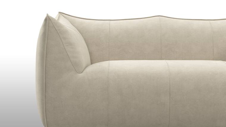 Cozy Comfort | Comfort is not compromised in the Bambole Sofa. Sink into its plush cushions and feel a sense of relaxation wash over you. The ergonomic design cradles your body, offering a cozy and supportive seating experience. Whether you're curling up with a book or enjoying a moment of solitude, this sofa envelops you in a world of comfort and tranquility.

