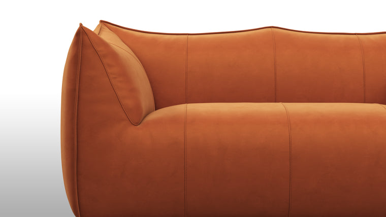 Cozy Comfort | Comfort is not compromised in the Bambole Sofa. Sink into its plush cushions and feel a sense of relaxation wash over you. The ergonomic design cradles your body, offering a cozy and supportive seating experience. Whether you're curling up with a book or enjoying a moment of solitude, this sofa envelops you in a world of comfort and tranquility.
