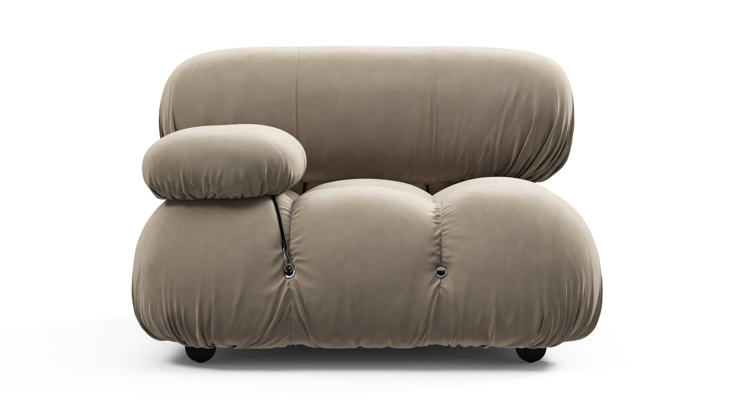 STYLISH SECTIONAL | With the Bellini’s sectional design, you can create a sofa that suits your space. The soft curves of each carefully crafted cushion create a luxurious and comfortable seat for the ultimate in stylish comfort.
