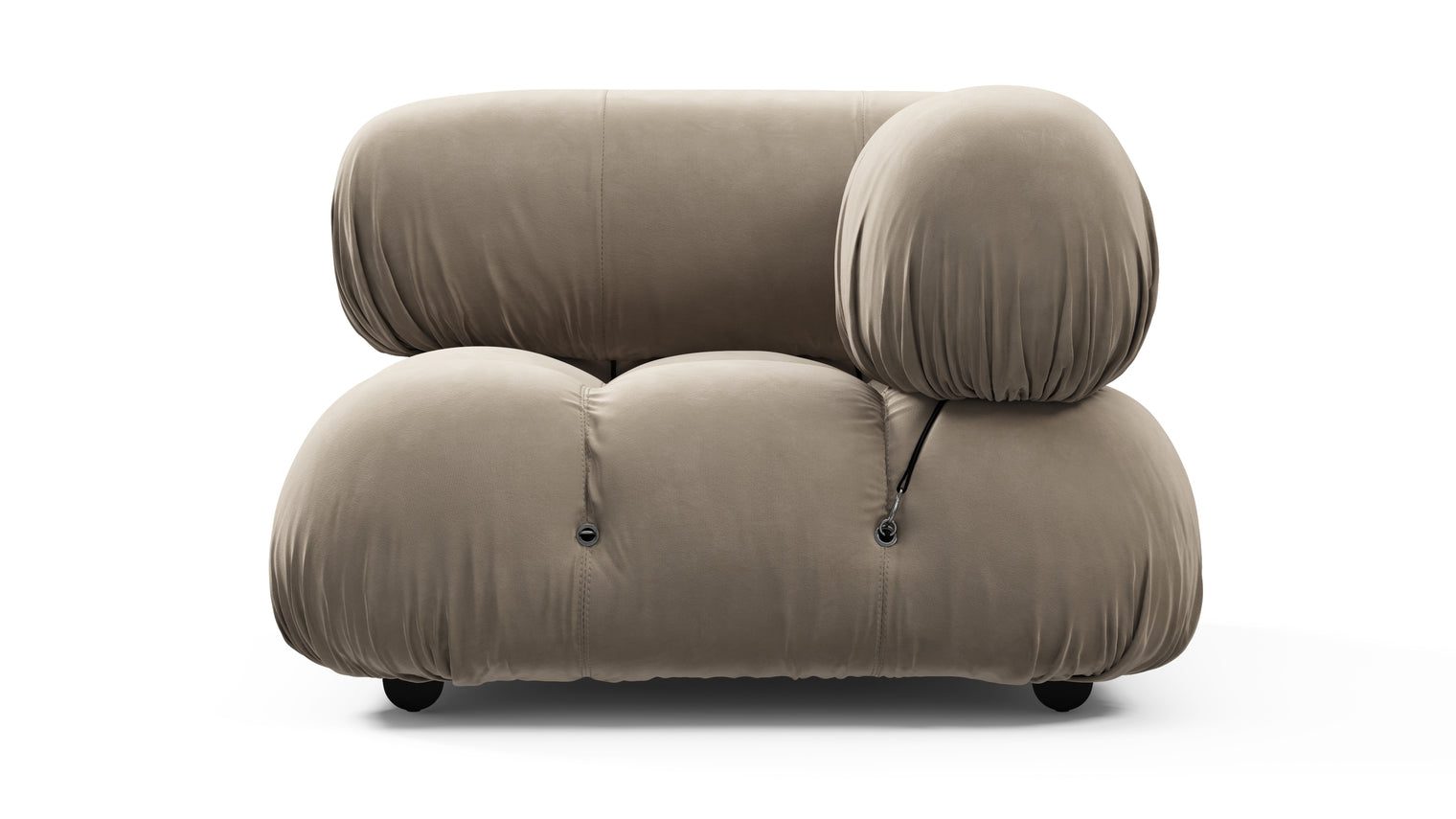 STYLISH SECTIONAL | With the Bellini’s sectional design, you can create a sofa that suits your space. The soft curves of each carefully crafted cushion create a luxurious and comfortable seat for the ultimate in stylish comfort.

