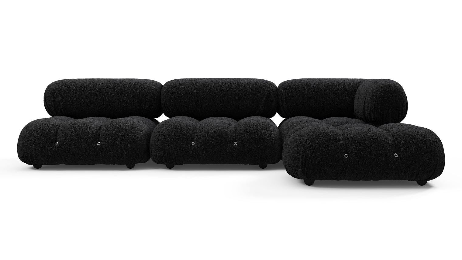 STYLISH SECTIONAL | With the Bellini’s sectional design, you can create a sofa that suits your space. The soft curves of each carefully crafted cushion create a luxurious and comfortable seat for the ultimate in stylish comfort.
