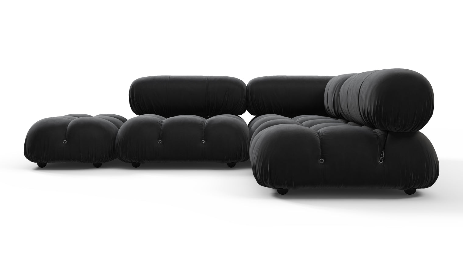 STYLISH SECTIONAL | With the Bellini’s sectional design, you can create a sofa that suits your space. The soft curves of each carefully crafted cushion create a luxurious and comfortable seat for the ultimate in stylish comfort.
