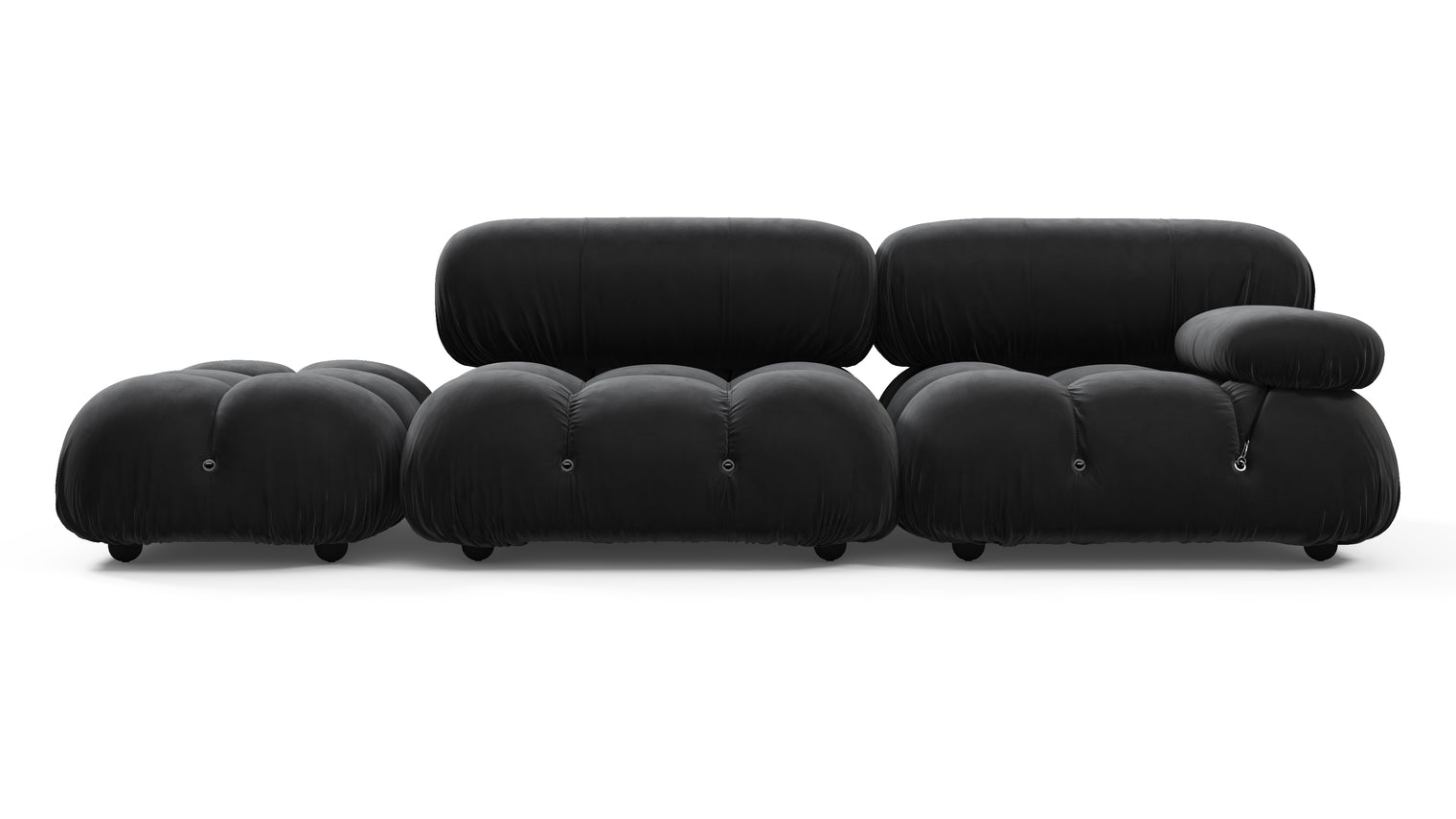 STYLISH SECTIONAL | With the Bellini’s sectional design, you can create a sofa that suits your space. The soft curves of each carefully crafted cushion create a luxurious and comfortable seat for the ultimate in stylish comfort.
