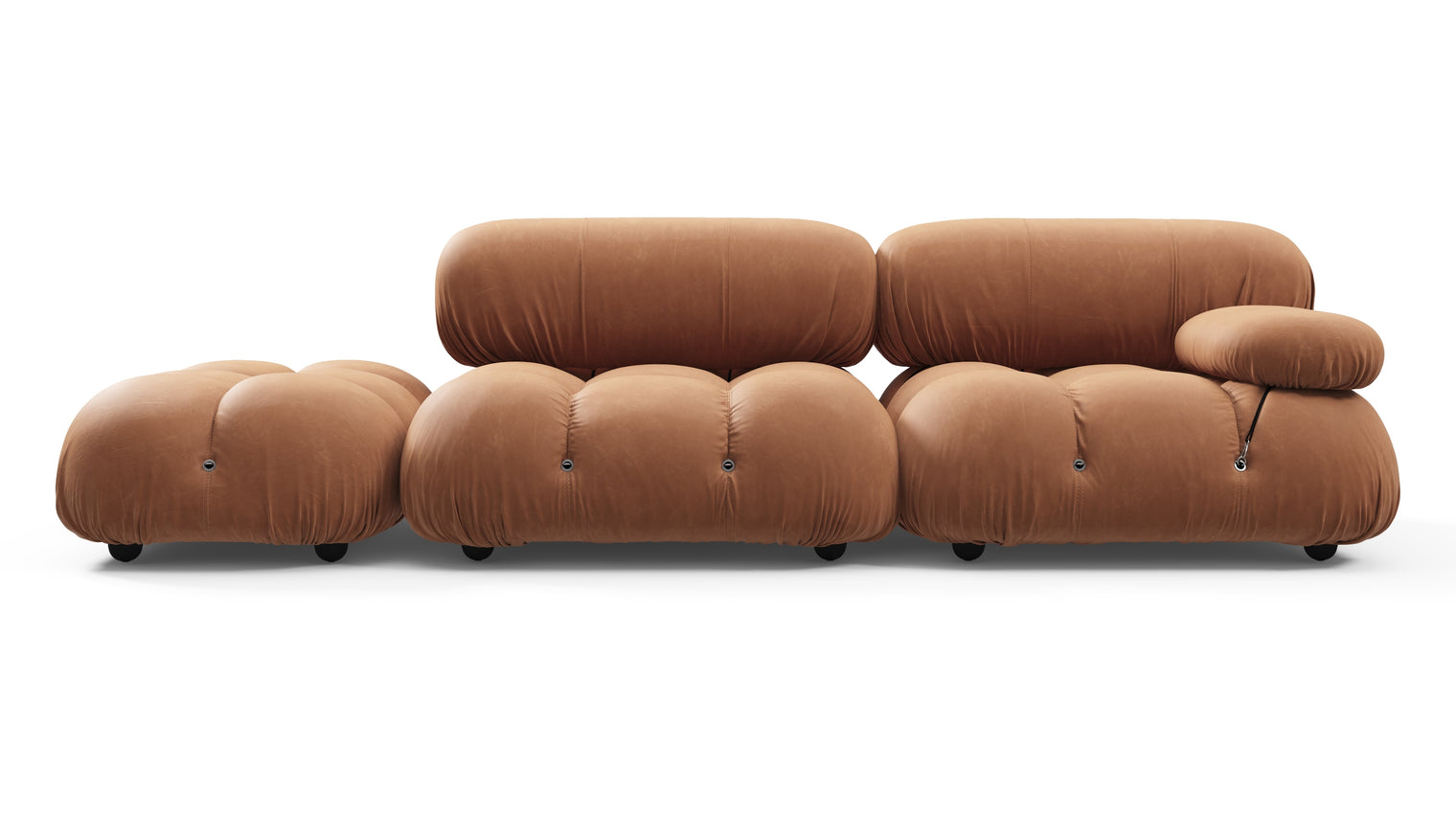 STYLISH SECTIONAL | With the Bellini’s sectional design, you can create a sofa that suits your space. The soft curves of each carefully crafted cushion create a luxurious and comfortable seat for the ultimate in stylish comfort.
