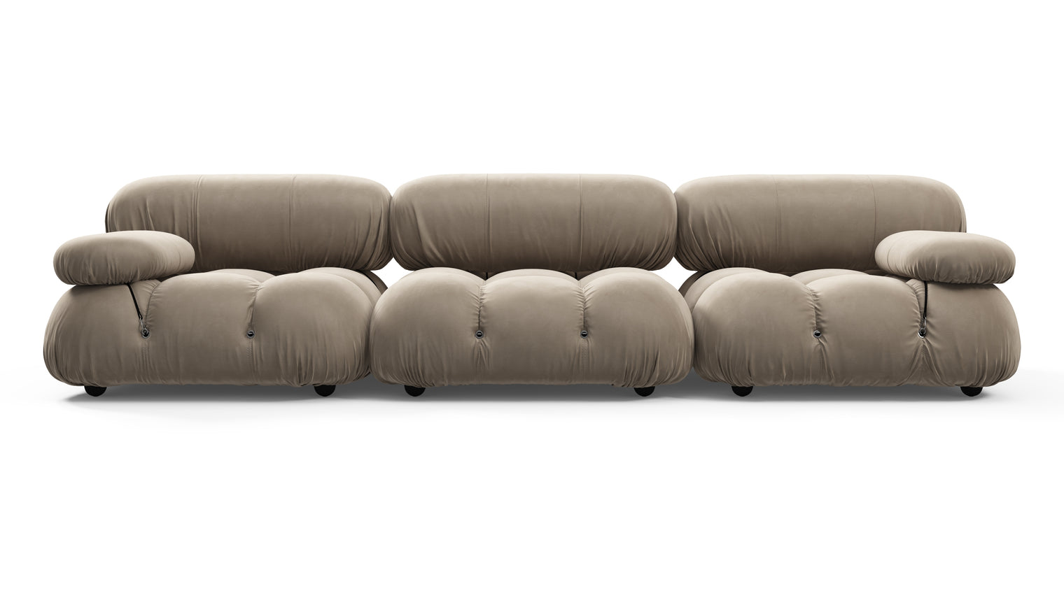 STYLISH SECTIONAL | With the Bellini’s sectional design, you can create a sofa that suits your space. The soft curves of each carefully crafted cushion create a luxurious and comfortable seat for the ultimate in stylish comfort.
