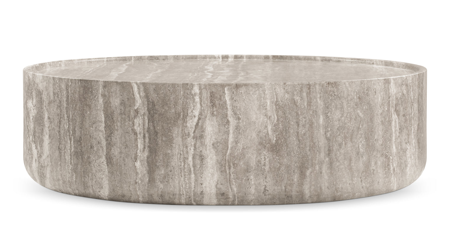 Toren - Toren Coffee Table, Silver Travertine