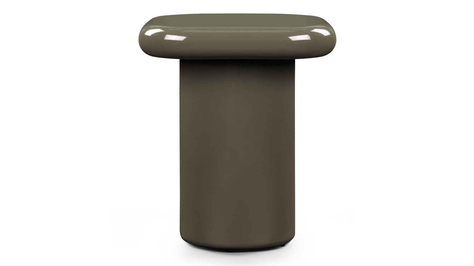 Sorrento - Sorrento Side Table, Moss Gloss
