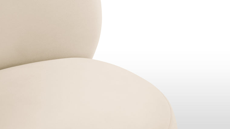 Beyond Convention | The most striking element of this chair is its tapered base. Unlike traditional legs, the base of this chair gently tapers towards the floor, not only adding a touch of modern flair but also ensures stability and support, making it as functional as it is stylish.
