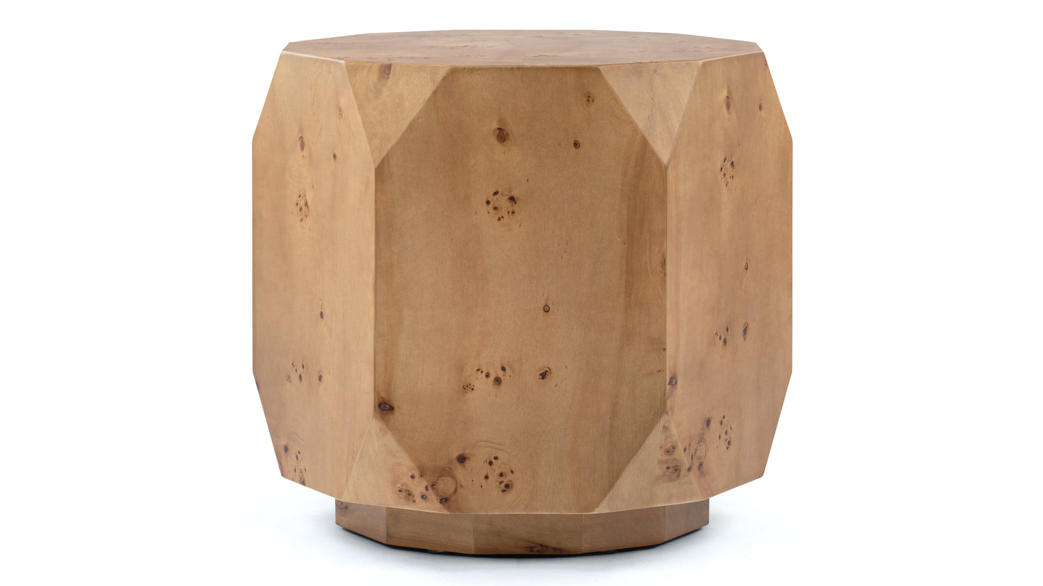Callie - Callie Side Table, Burl Walnut