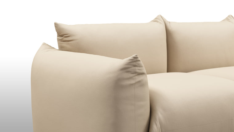 REDEFINING OUTDOOR RELAXATION | The Marenco Outdoor Collection defies convention with its bold architectural lines and unique silhouette, characterized by generous curves and organic shapes. Designed with the outdoors in mind, it boasts materials that are both stylish and weather-resistant, ensuring the same meticulous attention to detail and innovative approach to form and function as its indoor counterpart.
