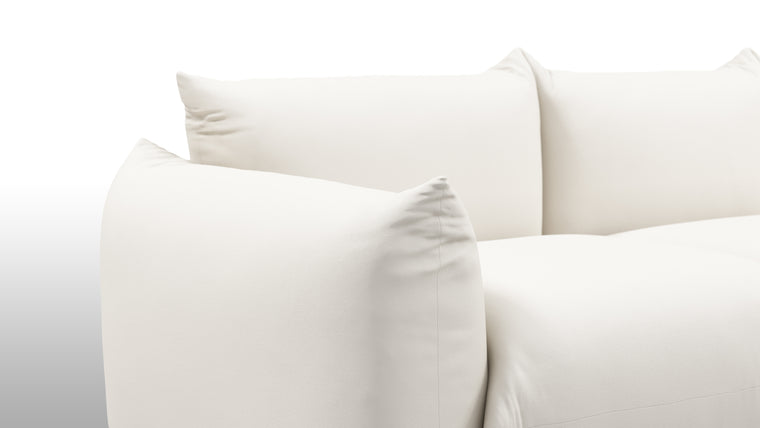 REDEFINING OUTDOOR RELAXATION | The Marenco Outdoor Collection defies convention with its bold architectural lines and unique silhouette, characterized by generous curves and organic shapes. Designed with the outdoors in mind, it boasts materials that are both stylish and weather-resistant, ensuring the same meticulous attention to detail and innovative approach to form and function as its indoor counterpart.
