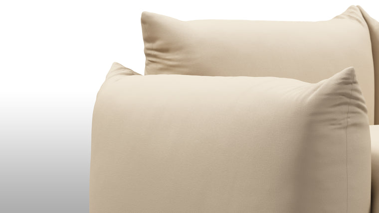 ELEVATE YOUR OUTDOOR SPACE | With its plush cushions and durable, weather-resistant fabrics, the Marenco Outdoor Collection offers an unparalleled seating experience. Sink into the deep, luxuriously padded cushions and feel enveloped in comfort while enjoying the beauty of nature. Thoughtfully crafted materials provide long-lasting performance and ensure the sofa retains its aesthetic appeal, even in challenging outdoor conditions.
