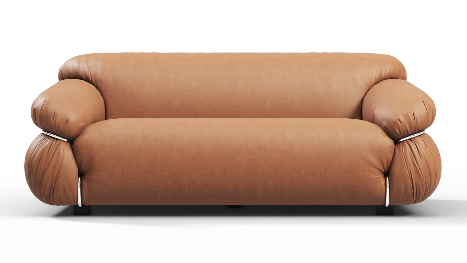 SCULPTURAL SOFA | Introducing the Sesann Sofa, an exquisite masterpiece that encapsulates a unique blend of mid-century modern aesthetics and timeless elegance. Its sculptural form and refined lines evoke a sense of sophisticated artistry, making it a captivating focal point in any living space.
