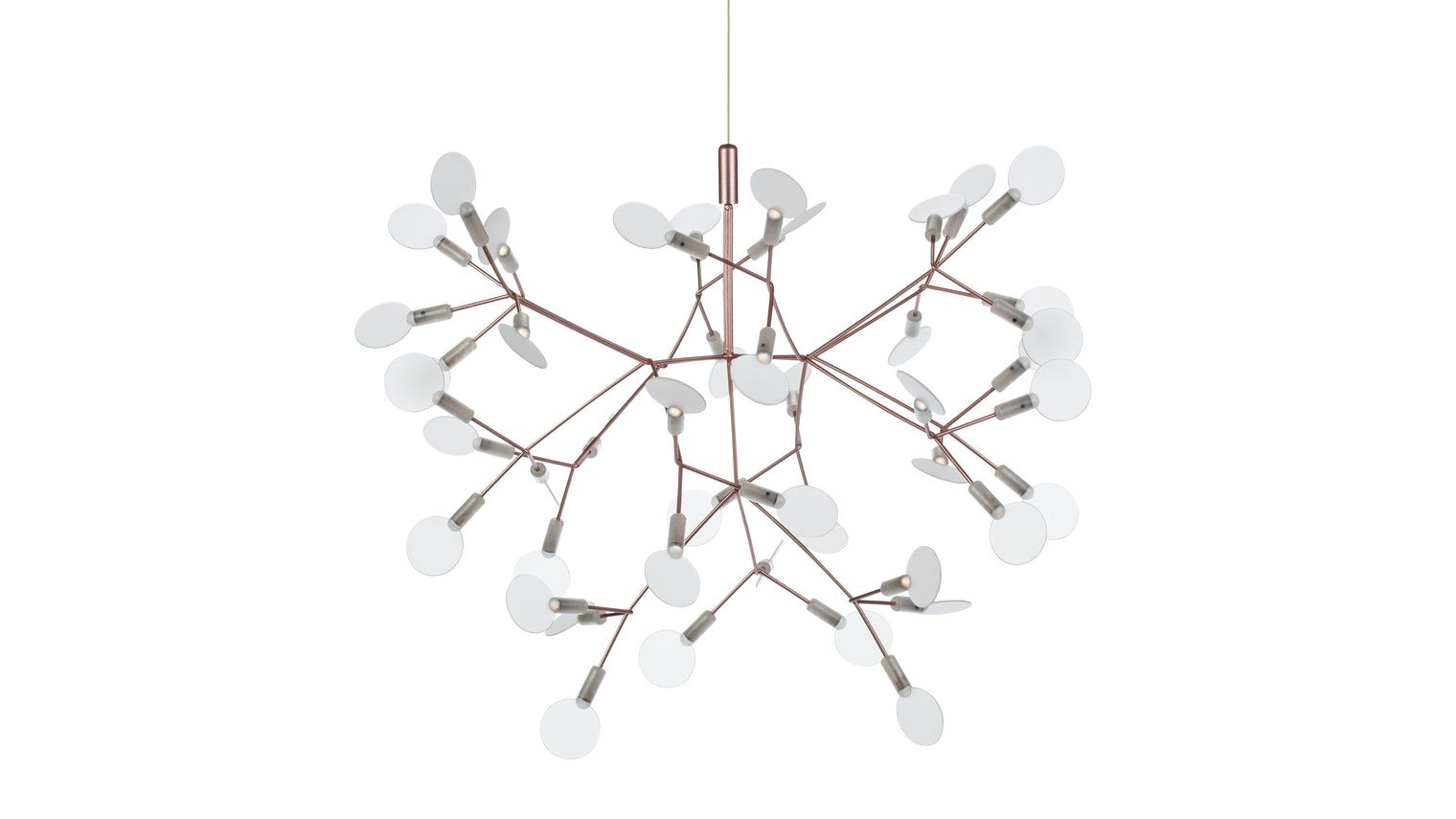 Heracleum - Heracleum III Chandelier, Small, Copper