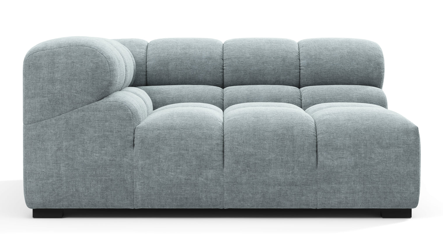 MODULAR MASTERPIECE | A modern take on 70s design, this cloud-like sectional is all about leisurely lounging. Its relaxed, playful aesthetic is adored around the world.
