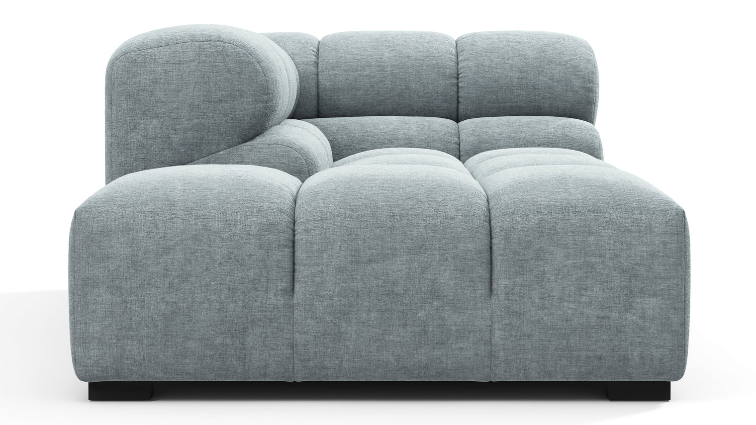 MODULAR MASTERPIECE | A modern take on 70s design, this cloud-like sectional is all about leisurely lounging. Its relaxed, playful aesthetic is adored around the world.
