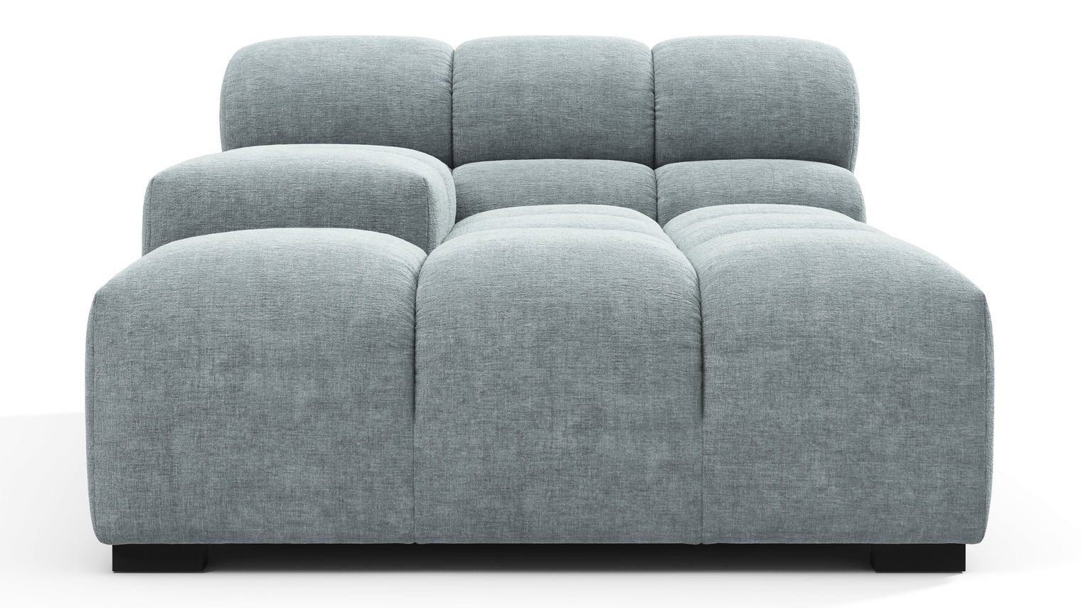 MODULAR MASTERPIECE | A modern take on 70s design, this cloud-like sectional is all about leisurely lounging. Its relaxed, playful aesthetic is adored around the world.

