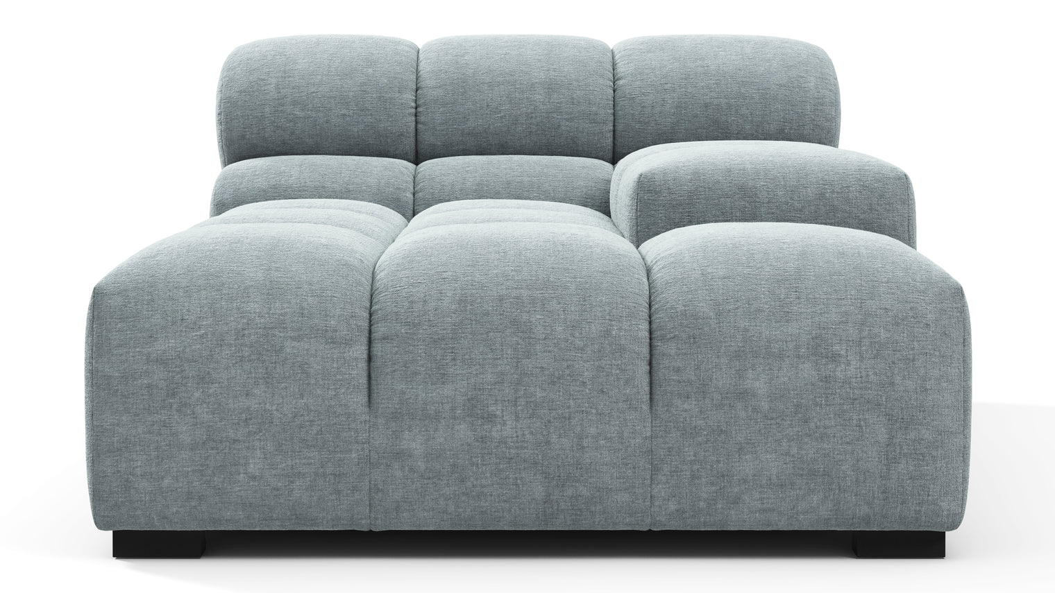 MODULAR MASTERPIECE | A modern take on 70s design, this cloud-like sectional is all about leisurely lounging. Its relaxed, playful aesthetic is adored around the world.
