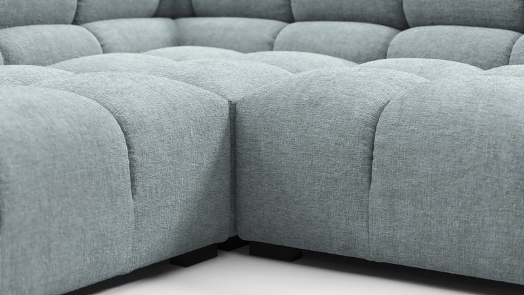 STYLISH SILHOUETTE | Striking the perfect balance between relaxed and refined, the hallmarks of the Tufty are its restrained curves and contours. Equally at home in contemporary and retro settings, this versatile piece will draw the eye and invite you in.
