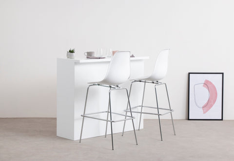 Kooper - Kooper Counter Stool, White
