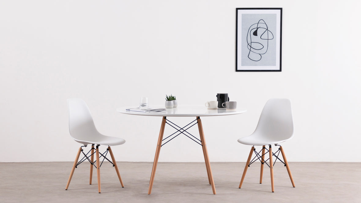 Flynn - Flynn Dining Table, White