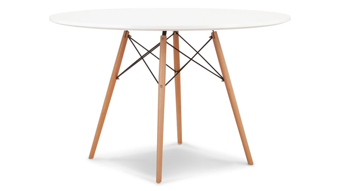 Flynn - Flynn Dining Table, White