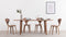 Norman - Norman Oval Dining Table, Walnut